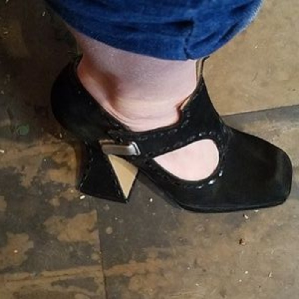 John fluevog vintage munster whipstitch